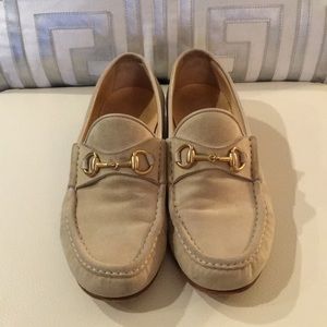 Gucci Suede Loafers